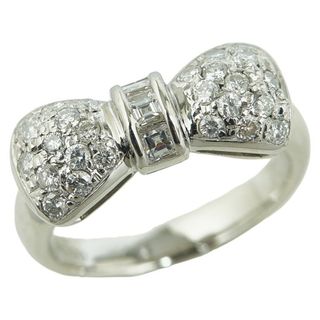 美品 Pt900 プラチナ リング 指輪 ダイヤ 0.70ct 【1-0146443】(リング(指輪))