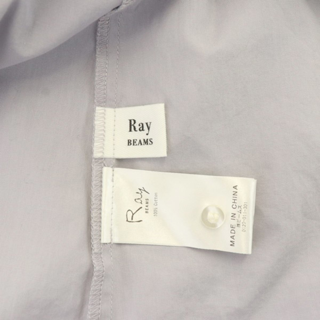 Ray BEAMS(レイビームス)のレイビームス Ray Beams フリル ブラウス 半袖 コットン M レディースのトップス(シャツ/ブラウス(半袖/袖なし))の商品写真