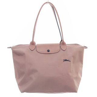 ロンシャン(LONGCHAMP)のロンシャン ルプリアージュ トートバッグ ハンドバッグ ロゴ ピンクべージュ(トートバッグ)