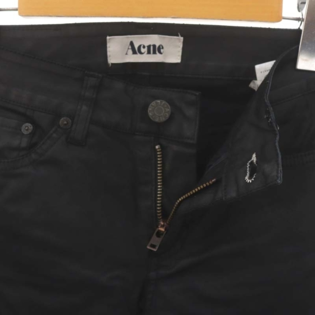 ACNE(アクネ)のアクネ Acne スキニーパンツ ストレッチ 25/32 黒 ブラック レディースのパンツ(その他)の商品写真