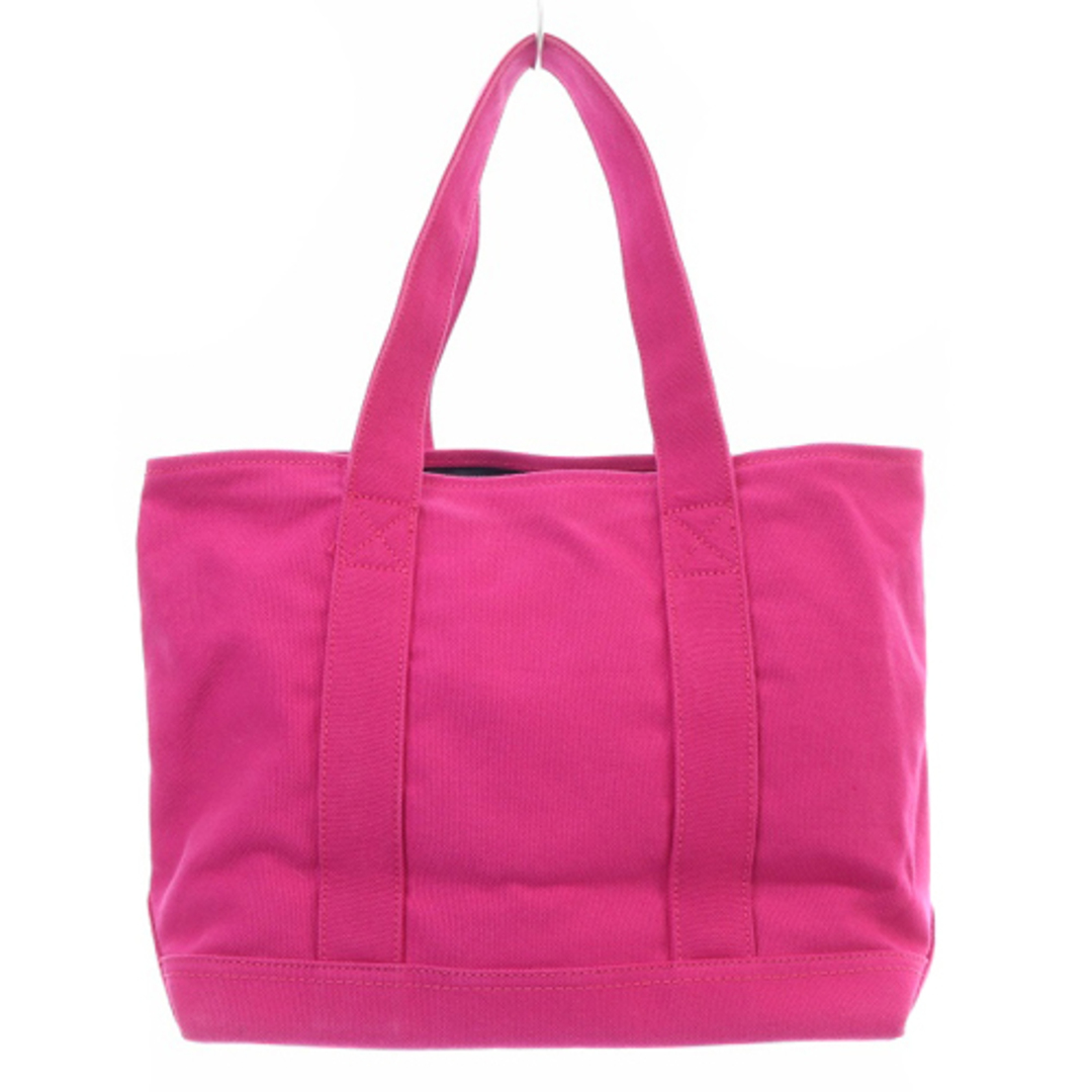 Ralph Lauren(ラルフローレン)のラルフローレン キャンバス ポニー刺繍 トートバッグ ピンク レディースのバッグ(トートバッグ)の商品写真