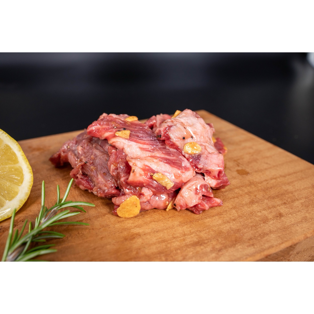 牛肉切り落としハラミ♦300ｇ×5ガーリック味 食品/飲料/酒の食品(肉)の商品写真