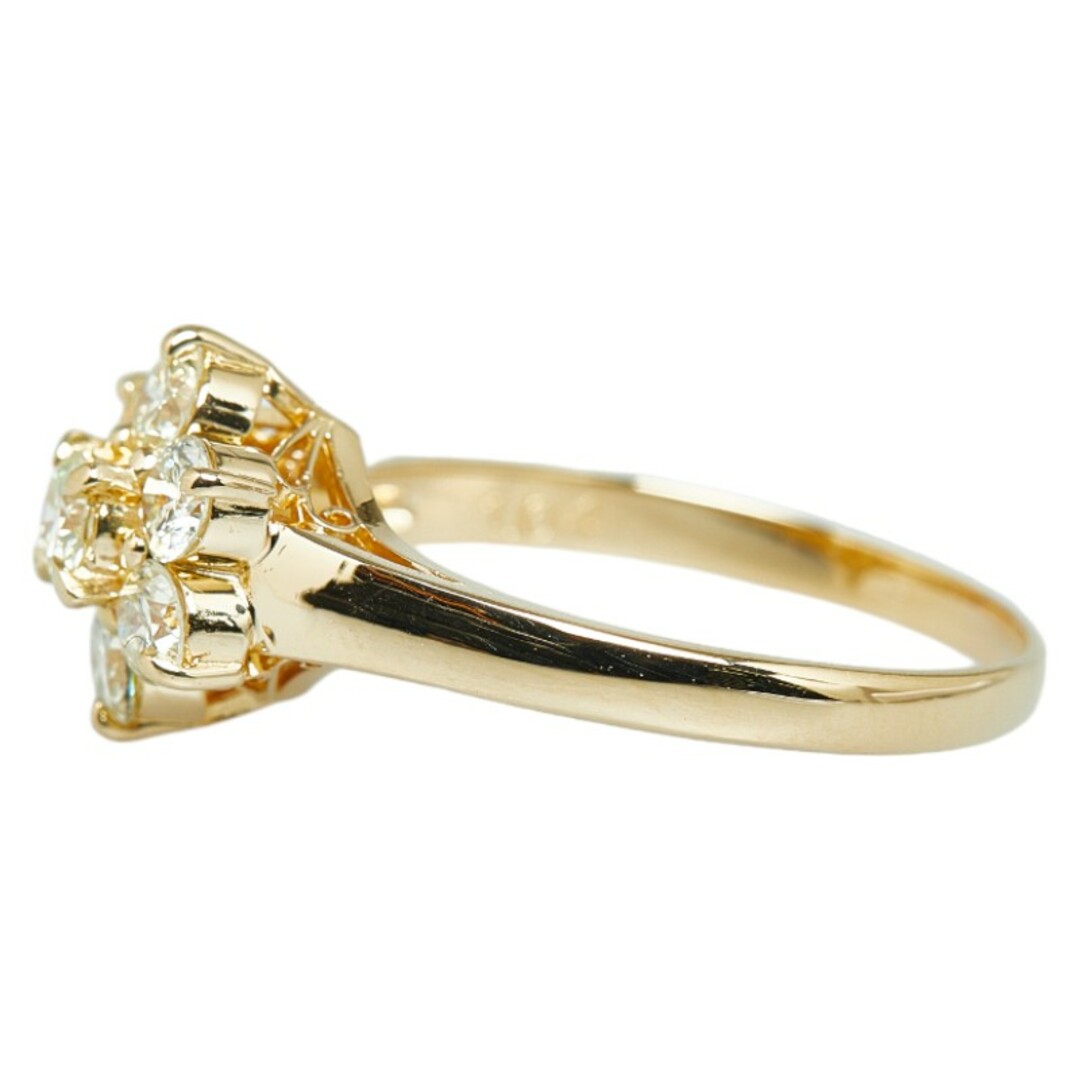 美品 K18YG イエローゴールド リング 指輪 ダイヤ 1.04ct 【1-0146966】 レディースのアクセサリー(リング(指輪))の商品写真