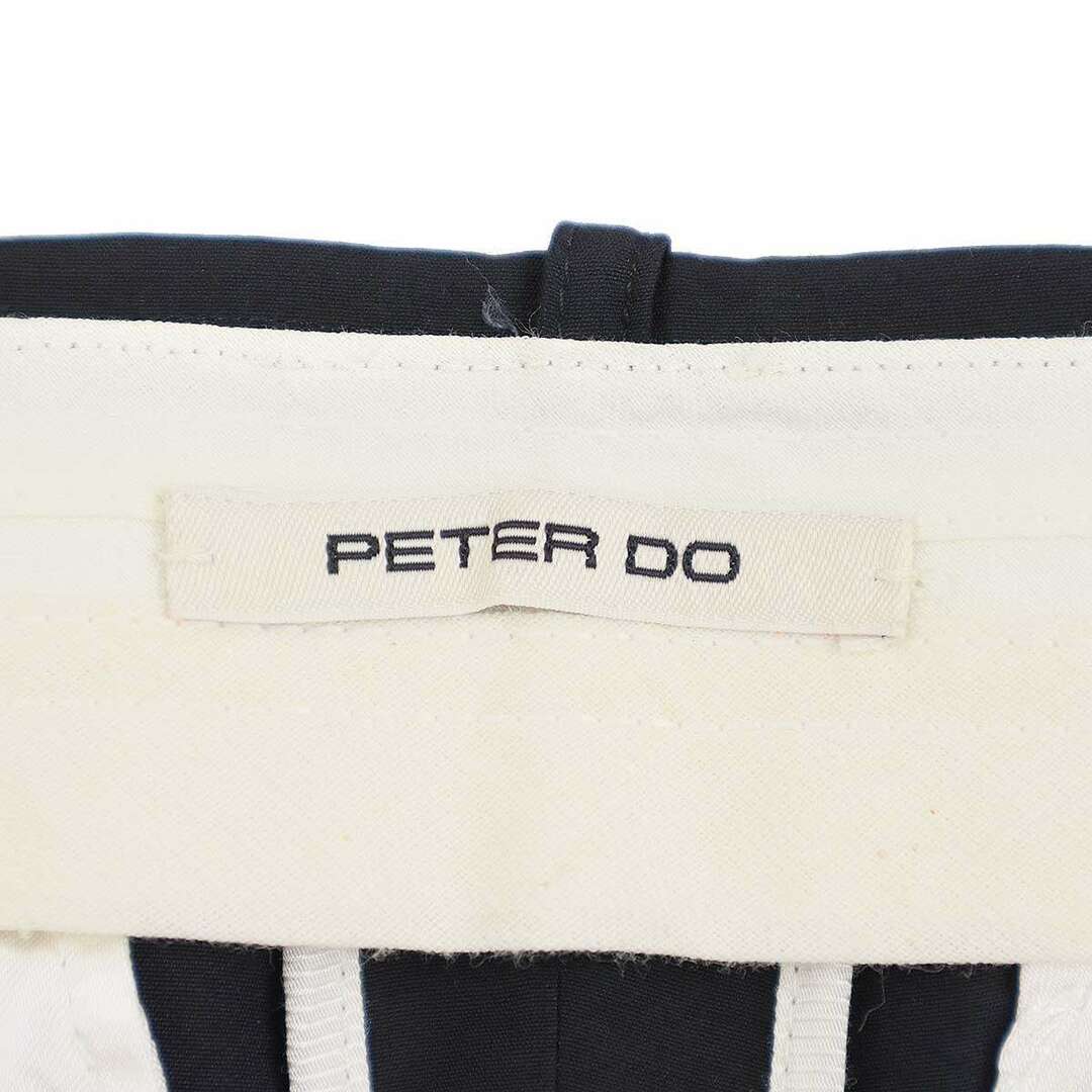 PETER DO ピーター ドゥー 22AW STRAIGHT LEG PANT ストレートスラックスパンツ PD-FW22-142 ネイビー 40 レディースのパンツ(その他)の商品写真