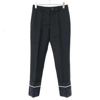 PETER DO ピーター ドゥー 22AW STRAIGHT LEG PANT ストレートスラックスパンツ PD-FW22-142 ネイビー 40(その他)