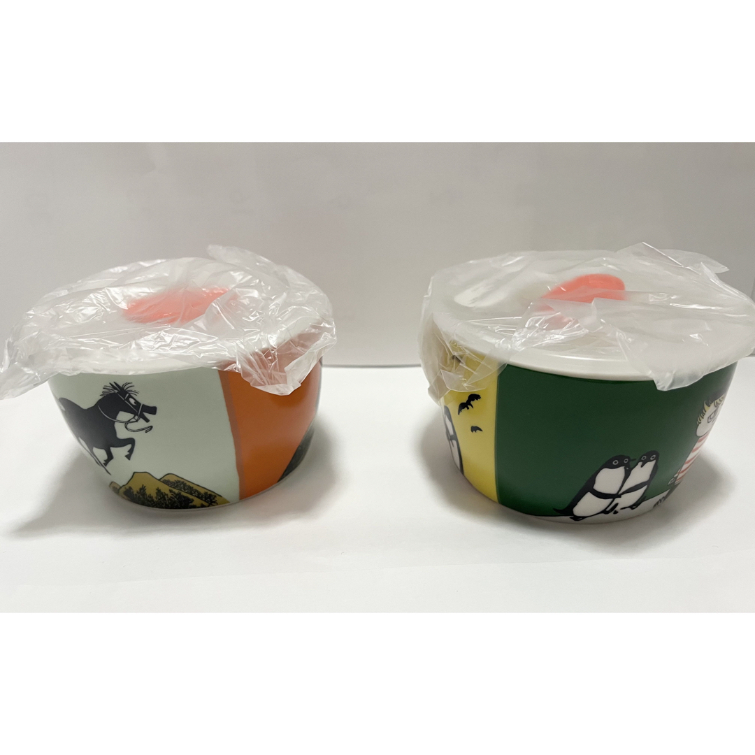 ムーミンシリーズ　レンジ2点セット インテリア/住まい/日用品のキッチン/食器(食器)の商品写真