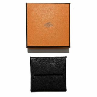 Hermes - ほぼ未使用 エルメス Hermes バスティア 小銭入れ コインケース ブラック