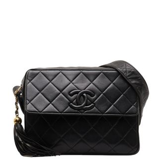 シャネル(CHANEL)のシャネル ココマーク タッセル 斜め掛け ショルダーバッグ レザー レディース CHANEL 【228-48177】(ショルダーバッグ)