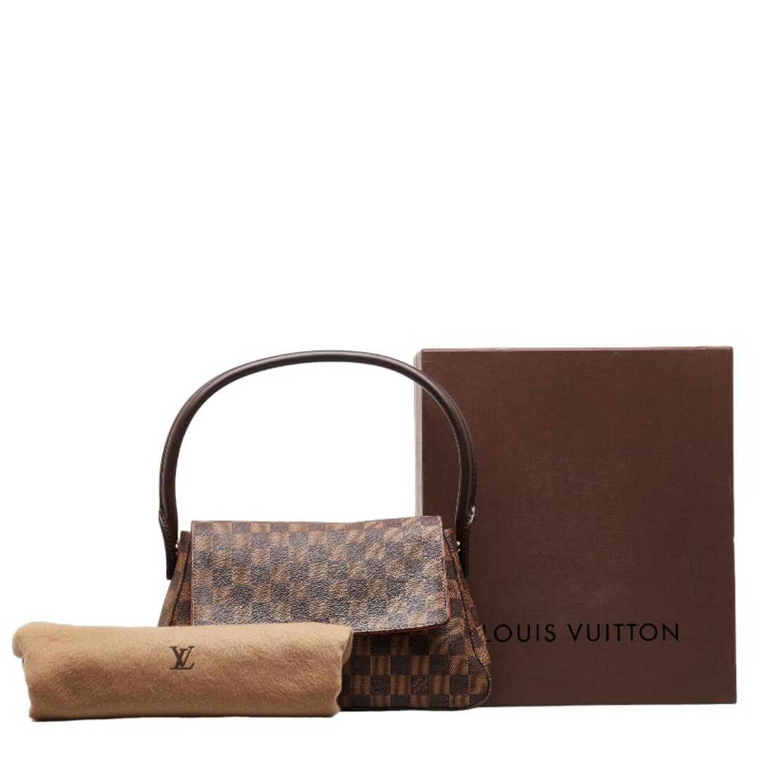 LOUIS VUITTON(ルイヴィトン)のルイ ヴィトン ダミエ ミニ ルーピング スペシャルオーダー ハンドバッグ ショルダーバッグ N51148 PVC レディース LOUIS VUITTON 【228-48178】 レディースのバッグ(ショルダーバッグ)の商品写真