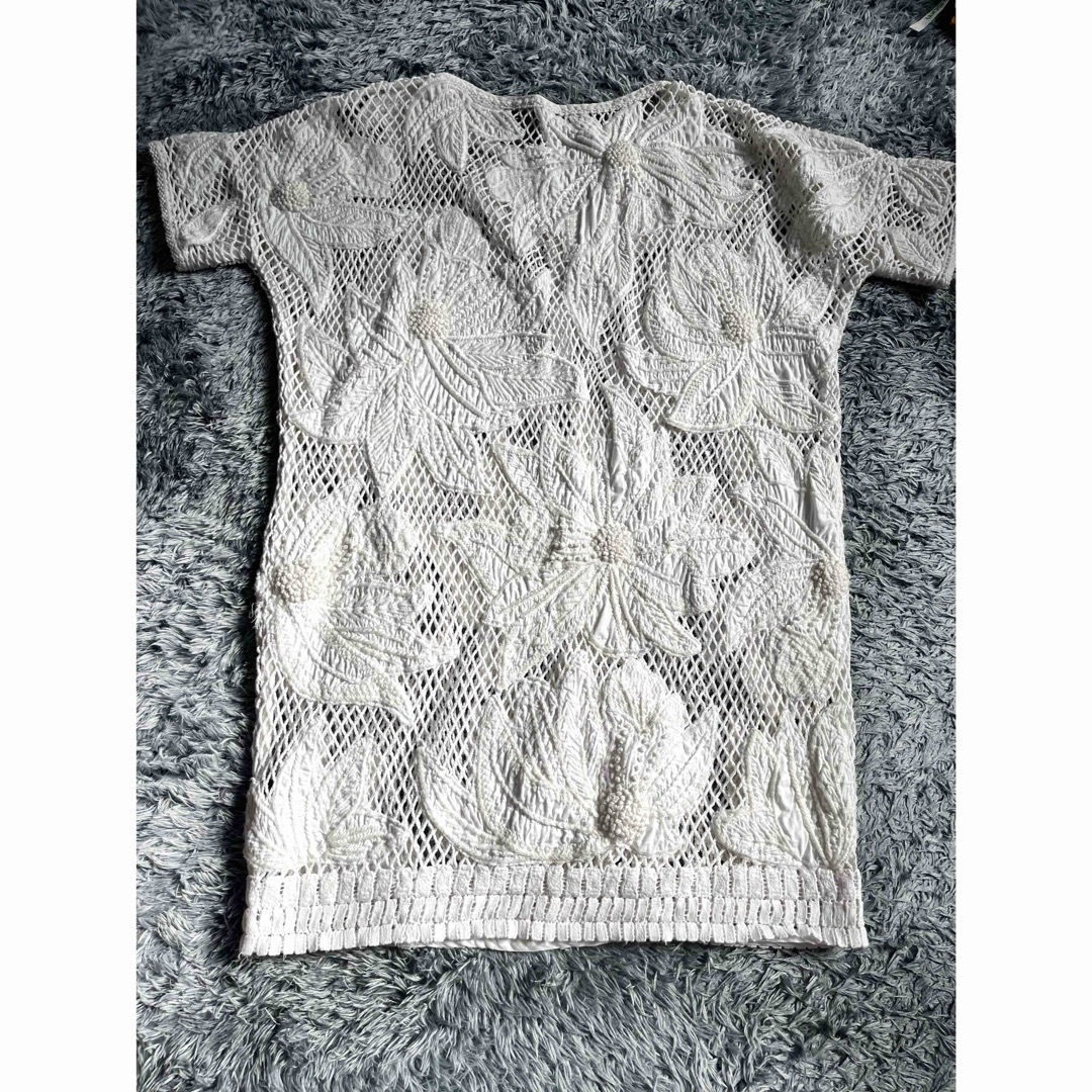 Isabel Marant(イザベルマラン)の超美品！ISABEL MARANT ETOILE　鍵編み　レース　花柄　ワンピ レディースのワンピース(ひざ丈ワンピース)の商品写真