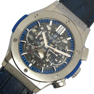 ウブロ(HUBLOT)の　ウブロ HUBLOT クラシックフュージョン アエロフュージョン チタニウム 325.NX.0129.VR.ICC16 グレー チタニウム 自動巻き メンズ 腕時計(その他)