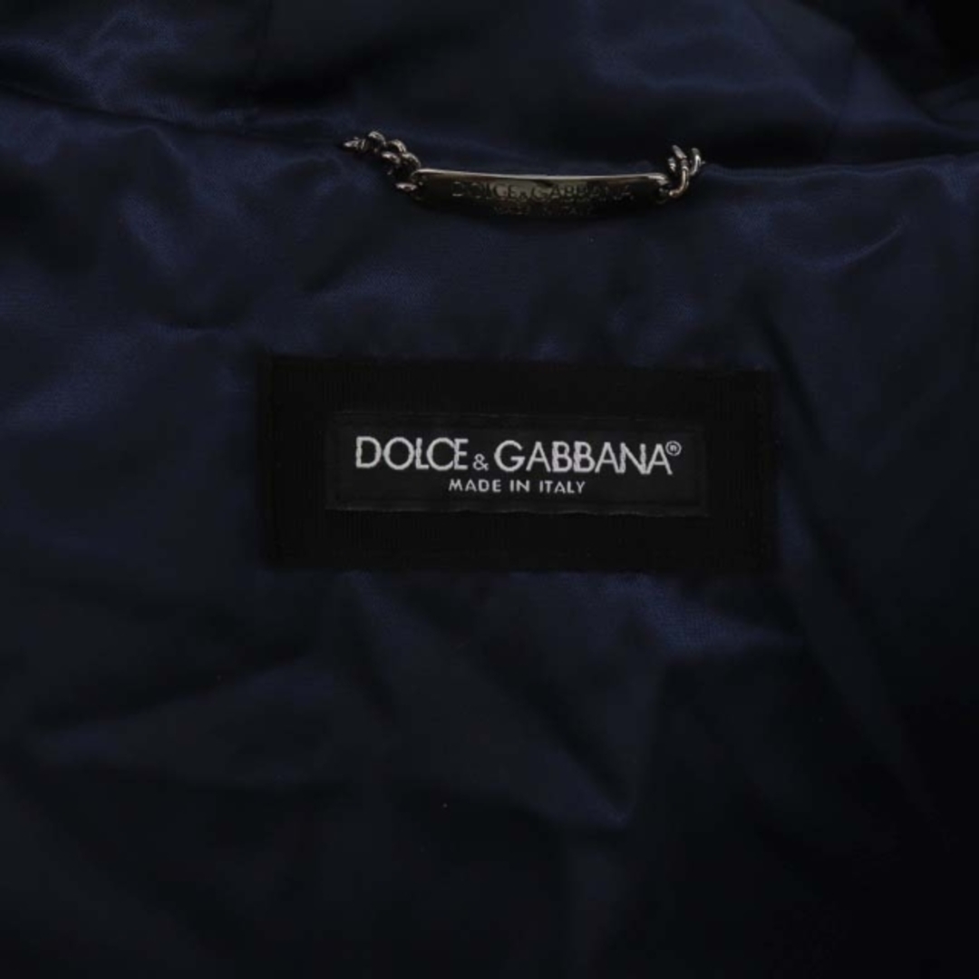 DOLCE&GABBANA(ドルチェアンドガッバーナ)のドルチェ&ガッバーナ フード付き ワッペン フライト ジャケット アウター メンズのジャケット/アウター(フライトジャケット)の商品写真