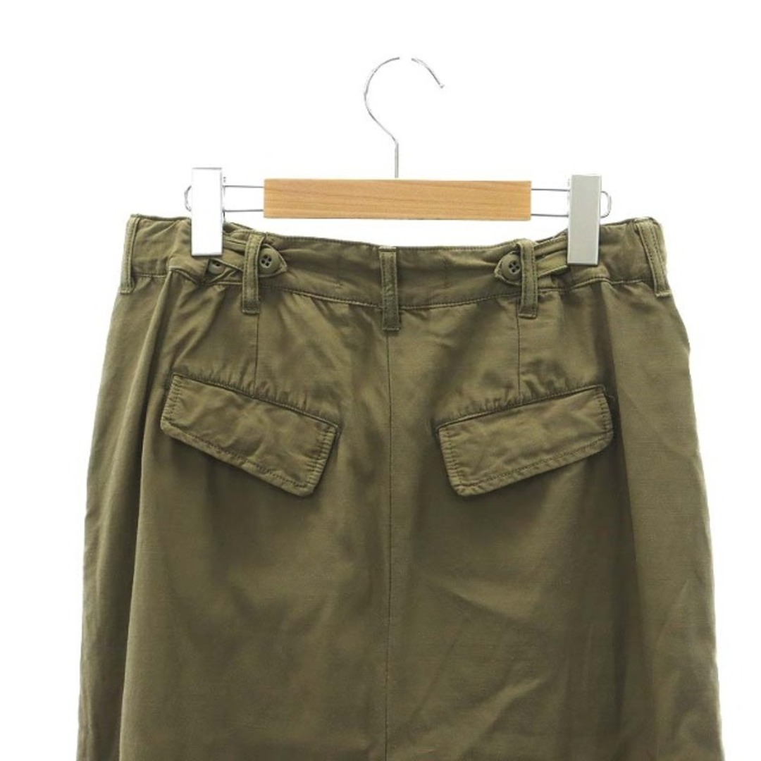 REMI RELIEF(レミレリーフ)のレミレリーフ 23SS Military Maxi Skirt スカート カーキ レディースのスカート(ロングスカート)の商品写真