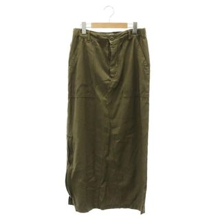 レミレリーフ 23SS Military Maxi Skirt スカート カーキ