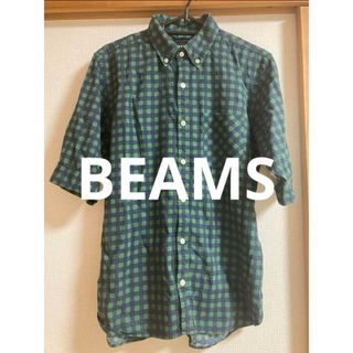 ビームス(BEAMS)のSサイズ BEAMS⭐︎半袖チェック柄シャツ(シャツ)