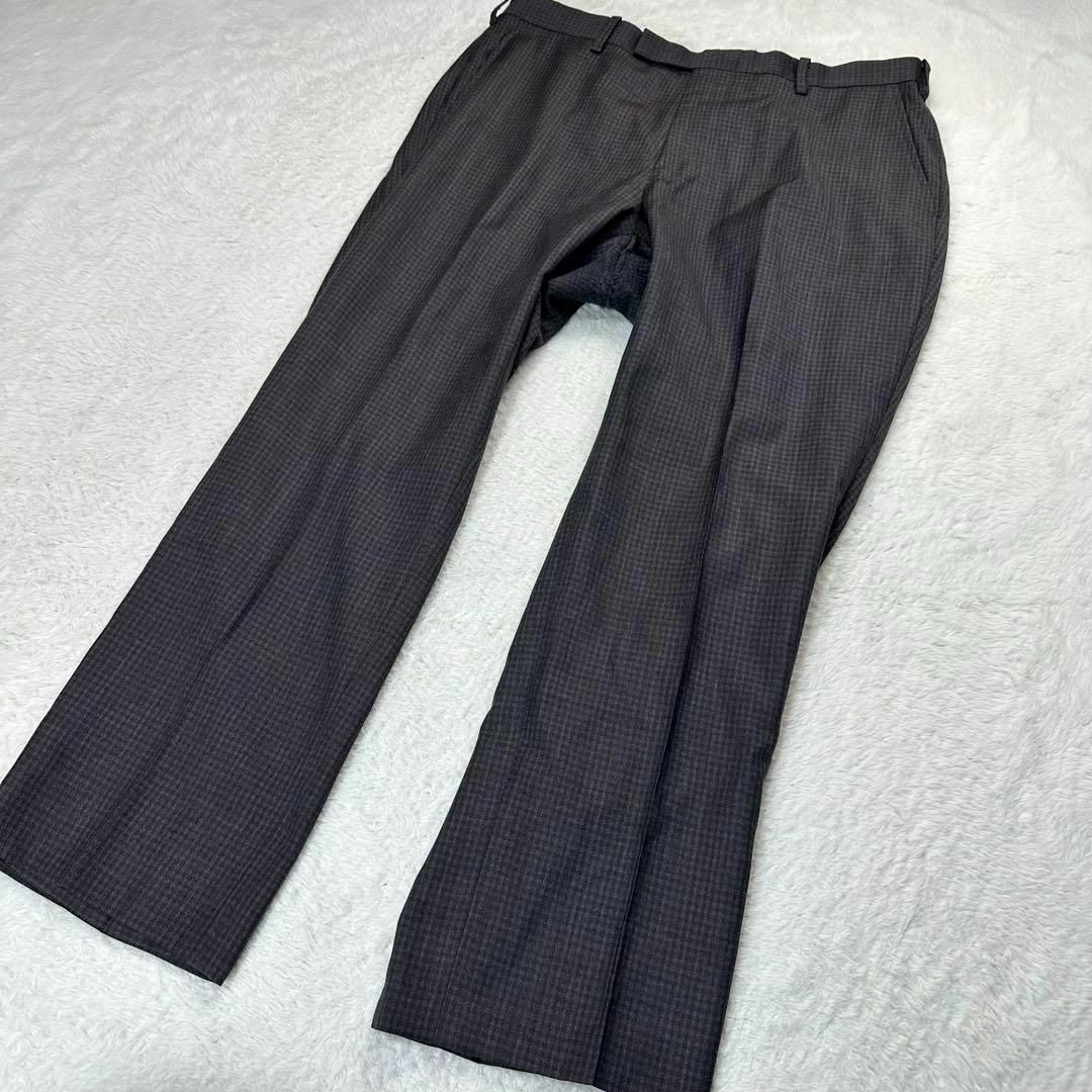 BLACK LABEL CRESTBRIDGE(ブラックレーベルクレストブリッジ)のブラックレーベルクレストブリッジ✨セットアップ グレー チェック Mサイズ メンズのスーツ(セットアップ)の商品写真