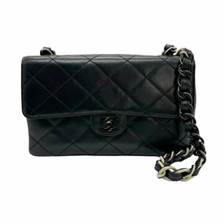 シャネル(CHANEL)のシャネル CHANEL ショルダーバッグ レザー ブラック レディース 送料無料【中古】 z0583(ショルダーバッグ)