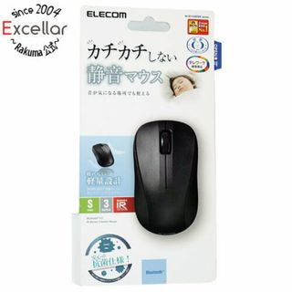 エレコム(ELECOM)のELECOM　抗菌 Bluetooth5.0 静音IRマウス Mサイズ　M-BY11BRSKBK　ブラック(PC周辺機器)