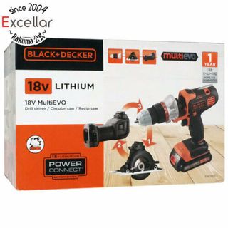 【新品訳あり(箱きず・やぶれ)】 BLACK＆DECKER　電動マルチツールキット 18V　EVO183C1(工具)