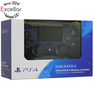 プレイステーション4(PlayStation4)のSONY　ワイヤレスコントローラー DUALSHOCK4　ミッドナイト・ブルー　CUH-ZCT2J22 元箱あり(その他)
