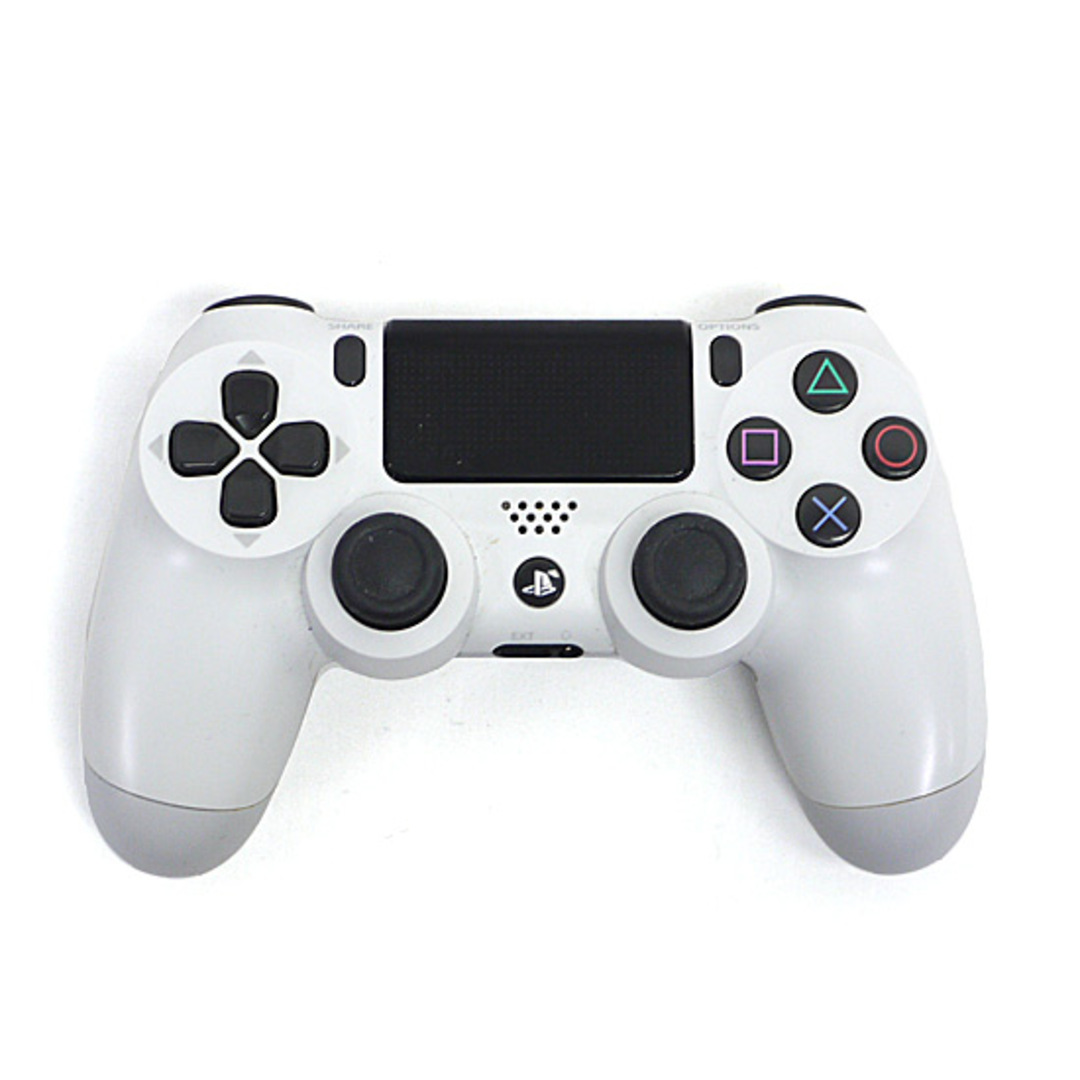 PlayStation4(プレイステーション4)のSONY　ワイヤレスコントローラー DUALSHOCK4　グレイシャー・ホワイト　CUH-ZCT2J13　本体のみ 元箱あり エンタメ/ホビーのゲームソフト/ゲーム機本体(その他)の商品写真