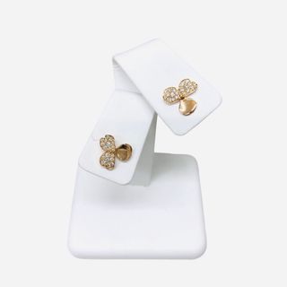 ティファニー(Tiffany & Co.)の　ティファニー TIFFANY＆CO ペーパーフラワー ダイヤピアス 750PG K18ピンクゴールド ジュエリー(ピアス)