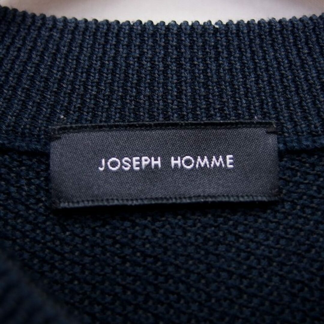 ジョセフオム JOSEPH HOMME ニット カーディガン 半袖 シンプル メンズのトップス(カーディガン)の商品写真