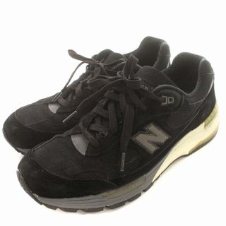 ニューバランス(New Balance)のNEW BALANCE 992 USA製 M992BL スエード 27cm 黒(スニーカー)