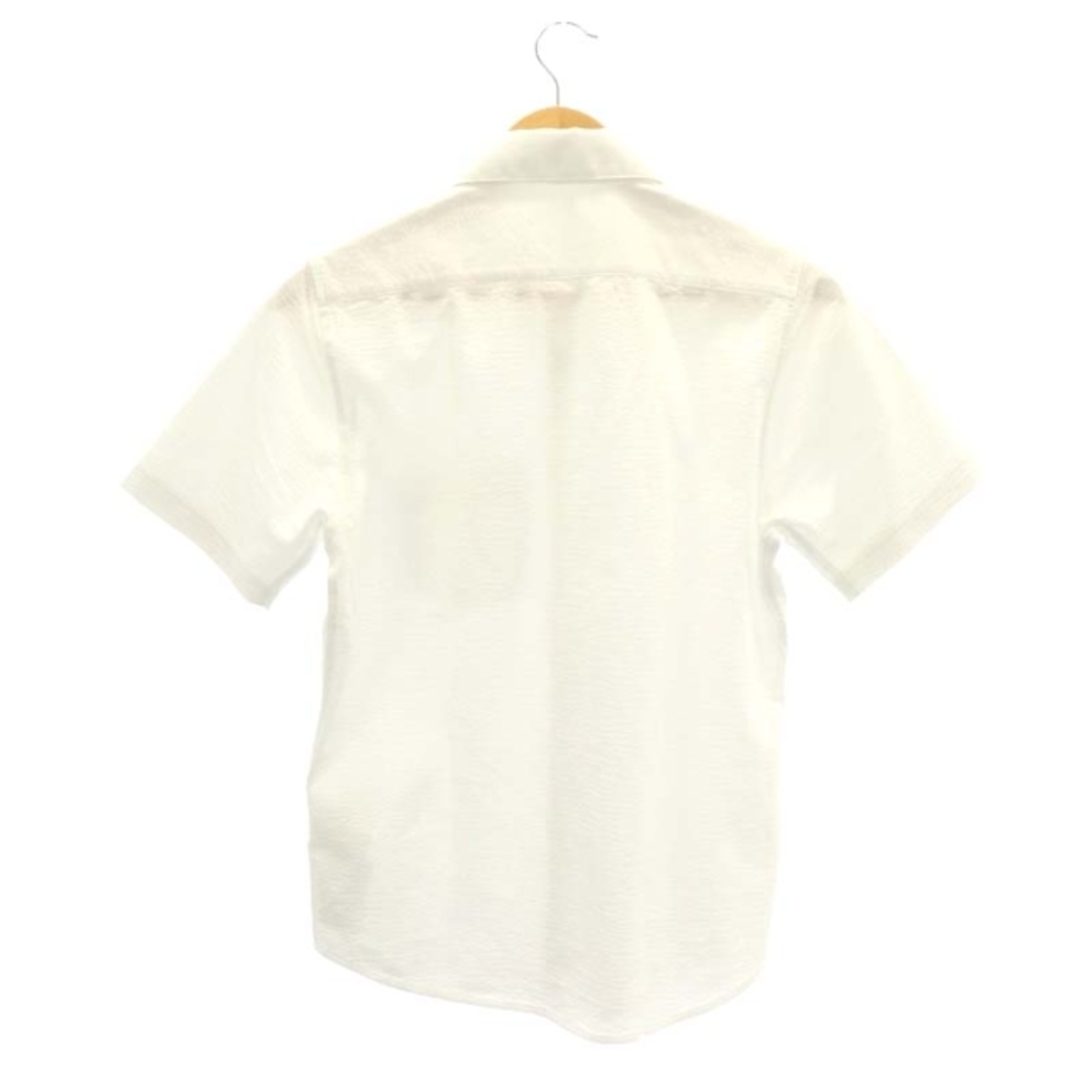 Paul Stuart(ポールスチュアート)のポールスチュアート 21SS ホリゾンタルカラーコットンニットサッカーシャツ M メンズのトップス(シャツ)の商品写真