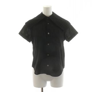 タオ コムデギャルソン AD2005 シャツ ブラウス 半袖 コットン SS 黒(シャツ/ブラウス(半袖/袖なし))
