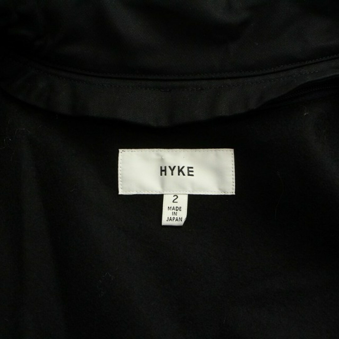 HYKE(ハイク)のハイク REGULAR FIT トレンチコート ライナー ロング ベルト 2 M レディースのジャケット/アウター(トレンチコート)の商品写真