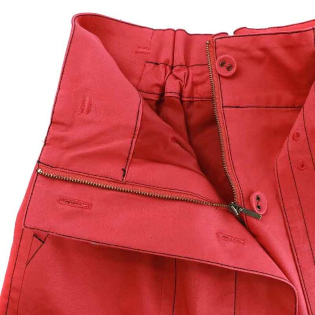 ダイアグラム グレースコンチネンタル 配色ステッチスカート タイト 36 S 赤 レディースのスカート(ロングスカート)の商品写真