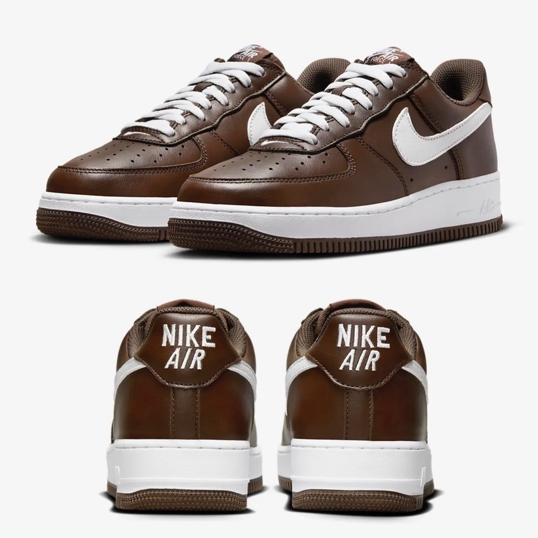 NIKE(ナイキ)のエアフォース1 LOW RETRO QS チョコレート 茶【新品 27.5cm】 メンズの靴/シューズ(スニーカー)の商品写真