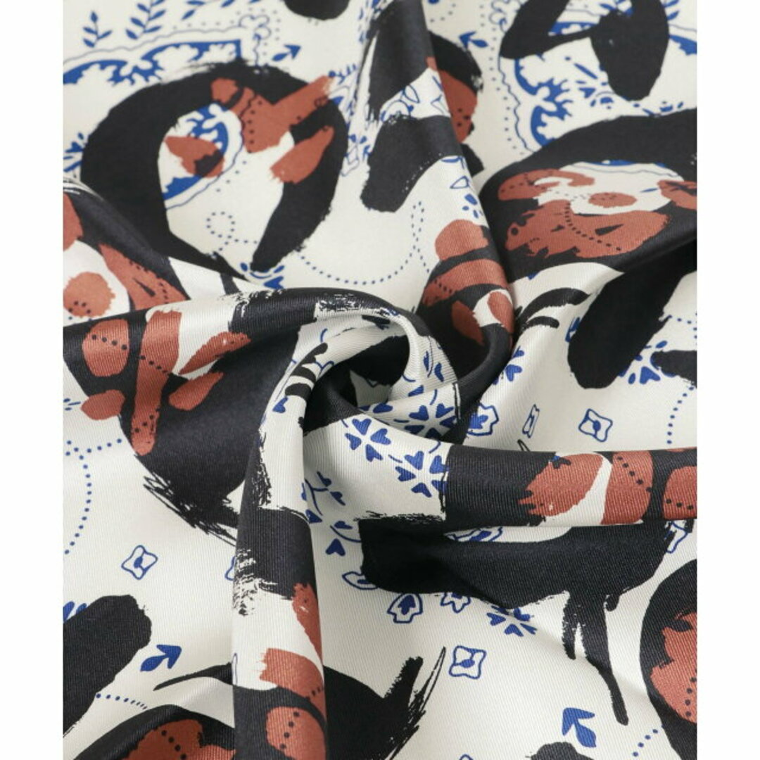 URBAN RESEARCH ROSSO(アーバンリサーチロッソ)の【01BLACK】【-】manipuri 65ランダムペイズリーバンダナ レディースのファッション小物(バンダナ/スカーフ)の商品写真