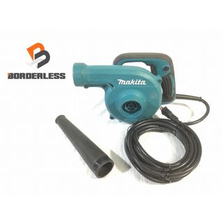 マキタ(Makita)の☆中古品☆makita マキタ 100V ブロワー UB1103 本体＋ノズル 無段変速 コード式 ハンディ 送風機 89171(工具)