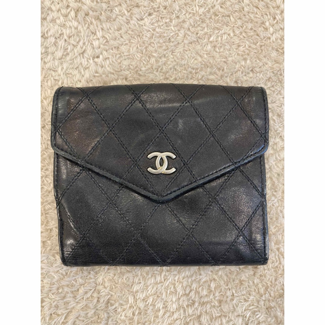 CHANEL(シャネル)のシャネル ピコローレ 折り財布　極上ラムレザー レディースのファッション小物(財布)の商品写真