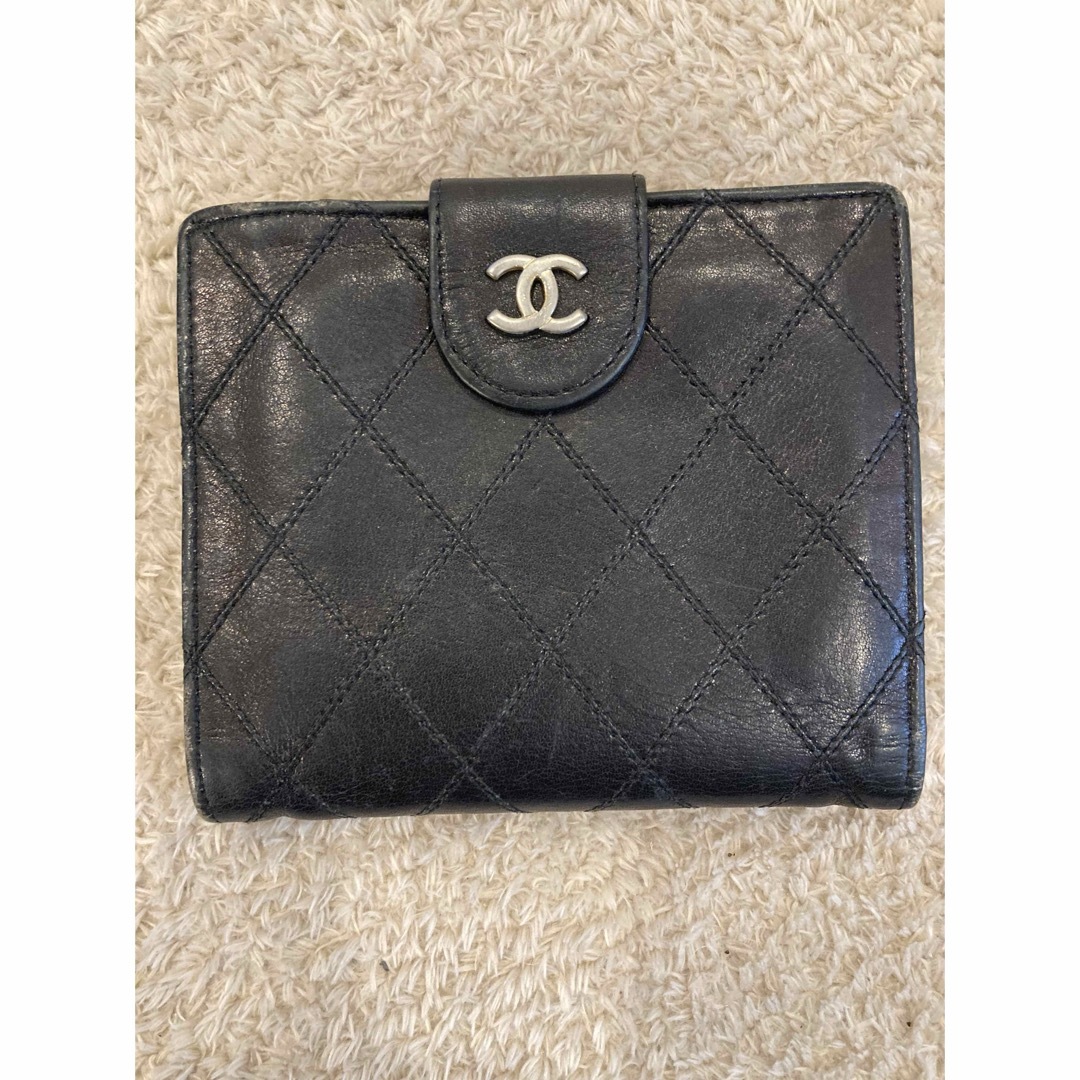 CHANEL(シャネル)のシャネル ピコローレ 折り財布　極上ラムレザー レディースのファッション小物(財布)の商品写真