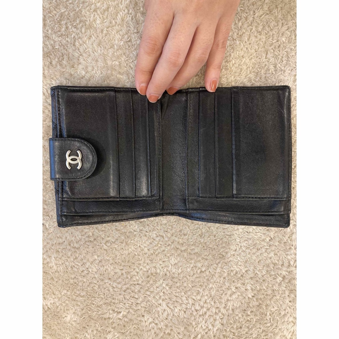 CHANEL(シャネル)のシャネル ピコローレ 折り財布　極上ラムレザー レディースのファッション小物(財布)の商品写真