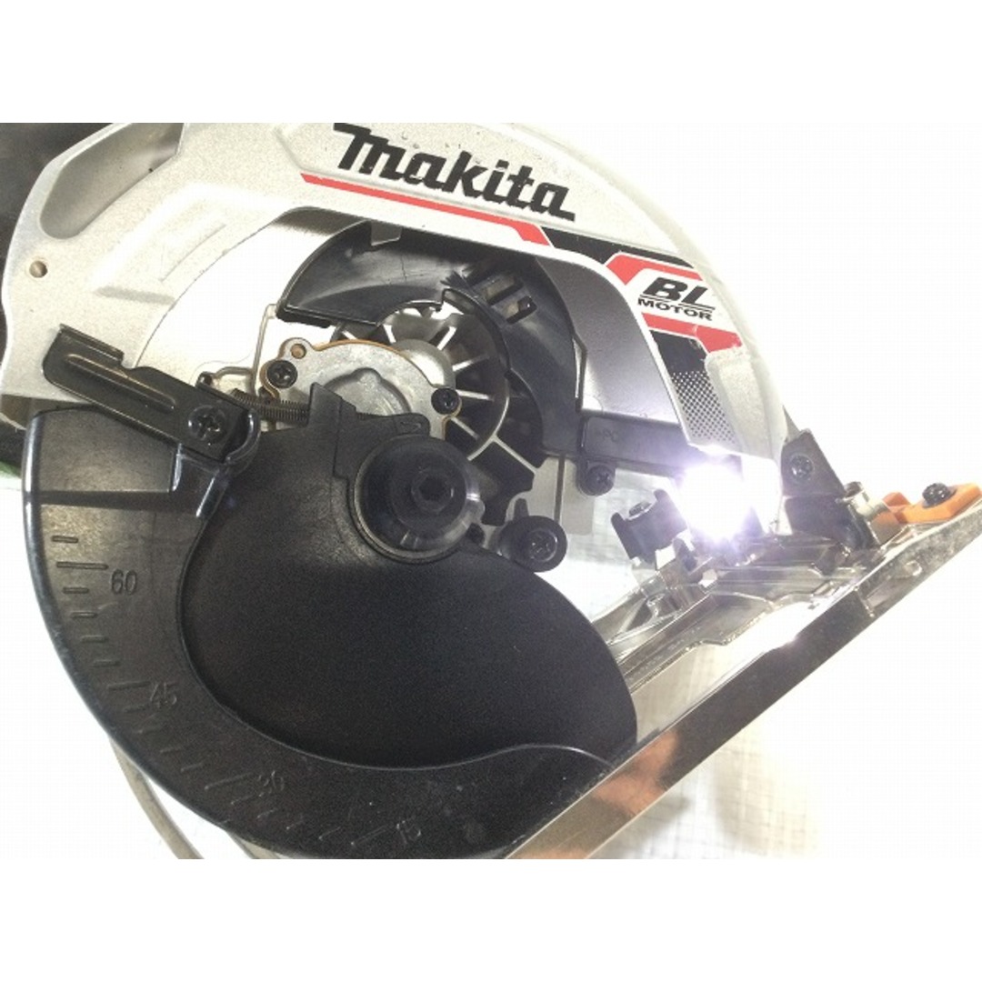 Makita(マキタ)の☆中古品☆ makita マキタ 18V 165mm 充電式マルノコ HS631DZ 黒/ブラック 本体のみ コードレス 丸のこ/丸ノコ/丸鋸 木工用 切断 89301 自動車/バイクのバイク(工具)の商品写真