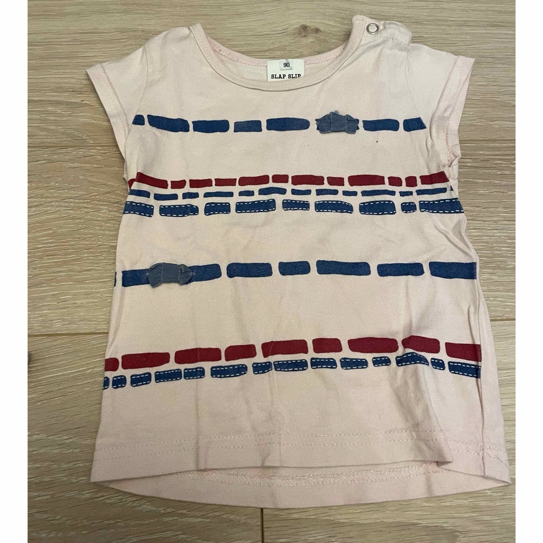 babyGAP(ベビーギャップ)のbabyギャップ　Tシャツ　3点セット キッズ/ベビー/マタニティのキッズ服女の子用(90cm~)(Tシャツ/カットソー)の商品写真