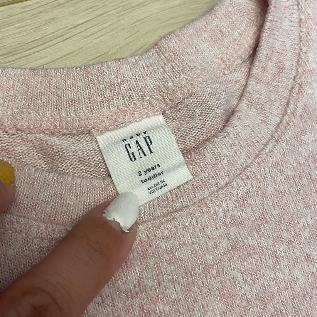 babyGAP(ベビーギャップ)のbabyギャップ　Tシャツ　3点セット キッズ/ベビー/マタニティのキッズ服女の子用(90cm~)(Tシャツ/カットソー)の商品写真