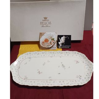 ナルミ(NARUMI)の10.　NARUMI　パステルガーデン　ボーンチャイナ　パーティー皿　ケーキ皿(食器)