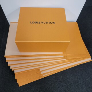 ルイヴィトン(LOUIS VUITTON)の【新品】ルイヴィトン　空箱(横幅30cm)　バッグ用　10箱セット(ショップ袋)