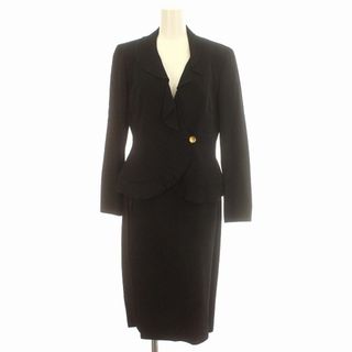 Max Mara - マックスマーラ MAX MARA スーツ セット スカート フリル 40 黒 