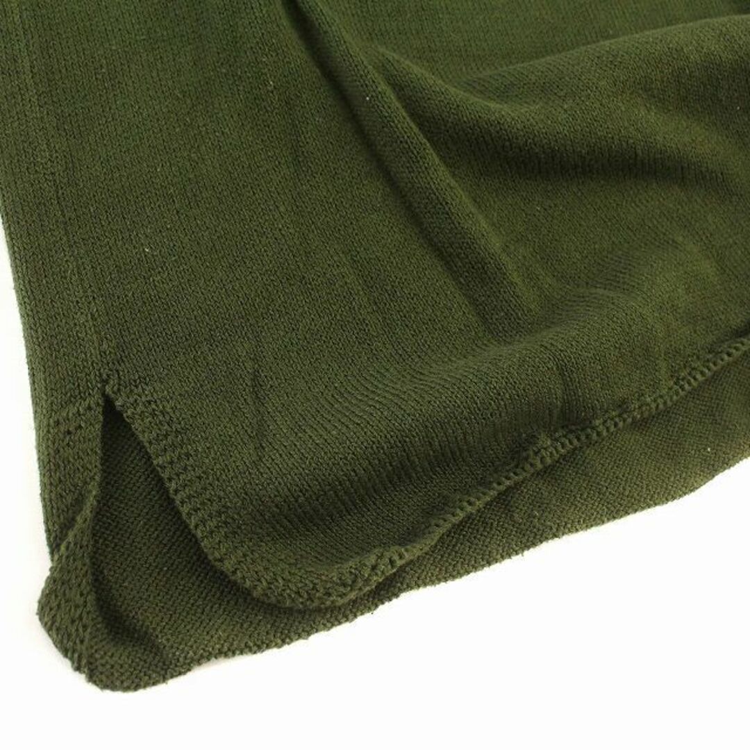 COMOLI(コモリ)のコモリ COMOLI コットン サマーニット セーター 長袖 2 M カーキ メンズのトップス(ニット/セーター)の商品写真