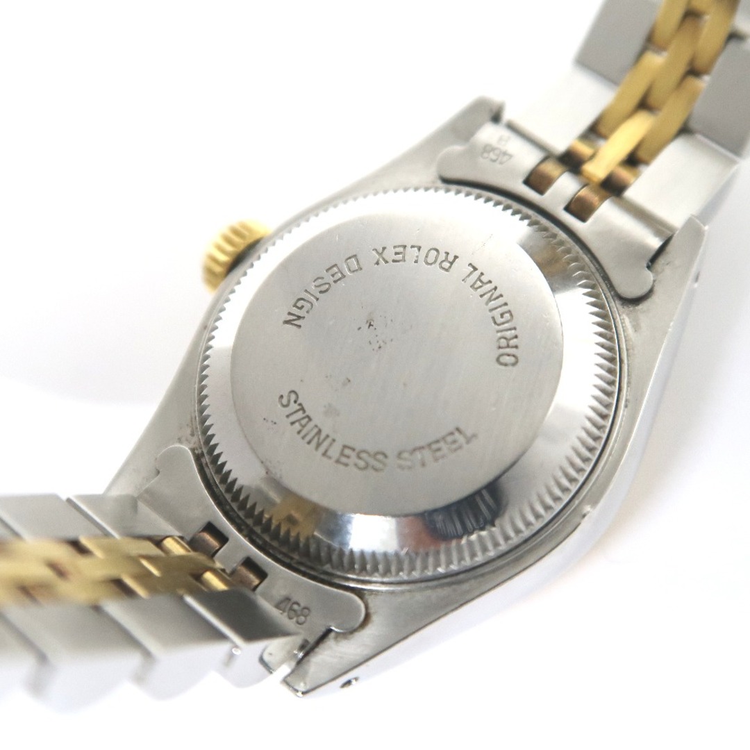 ROLEX(ロレックス)のロレックス 腕時計 デイトジャスト 69173 SS/YG 自動巻き ゴールド文字盤 8番台 レディース ROLEX IT319411 中古 レディースのファッション小物(腕時計)の商品写真