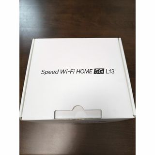 ゼットティーイー(ZTE)の【未使用】Speed Wi-Fi HOME 5G L13 ネットワーク利用制限◯(PC周辺機器)