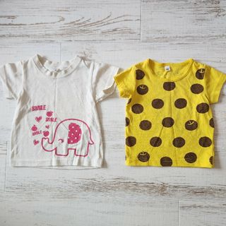 ベビー服　2点セット(Ｔシャツ)