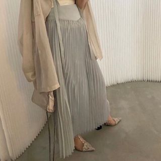 アメリヴィンテージ(Ameri VINTAGE)のAmeri VINTAGE  3WAY PLEATS SKIRT(ロングスカート)