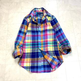 ラルフローレン(Ralph Lauren)のRALPH LAUREN★CLASSIC FIT チェックリネンシャツ(シャツ/ブラウス(長袖/七分))